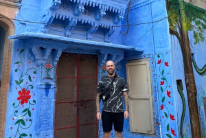 Tour a piedi di Jodhpur, la città blu, con servizio navetta