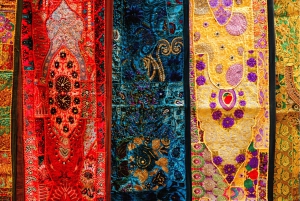 Rondleiding door artistiek werk in Jaipur met een plaatselijke bewoner Ontmoeting met plaatselijke bewoner