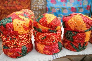 Rondleiding door artistiek werk in Jaipur met een plaatselijke bewoner Ontmoeting met plaatselijke bewoner