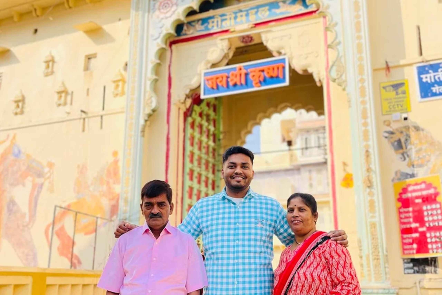 Udaipur naar Shrinathji-tempel, Eklingji en Haldighati-tour