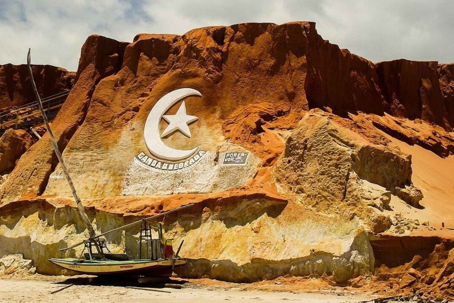 Vanuit Fortaleza: Morro Branco, Fontes en het strand van Canoa Quebrada