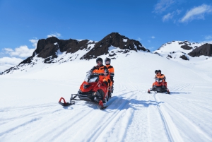 From Geysir: Snowmobile Adventure on Langjökull Glacier