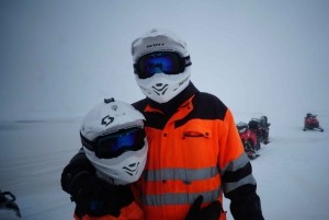 Reykjavik: Golden Circle Day Trip with Snowmobile Adventure