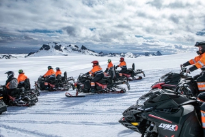 Reykjavik: Golden Circle Super Jeep and Snowmobile Tour