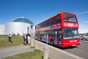 Reykjavik: Hop-on hop-off-bustur