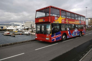 Reykjavik: Hop-on hop-off-bustur