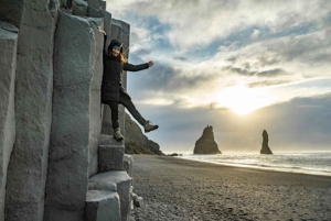 Reykjavik: excursão pela costa sul com guia chinês