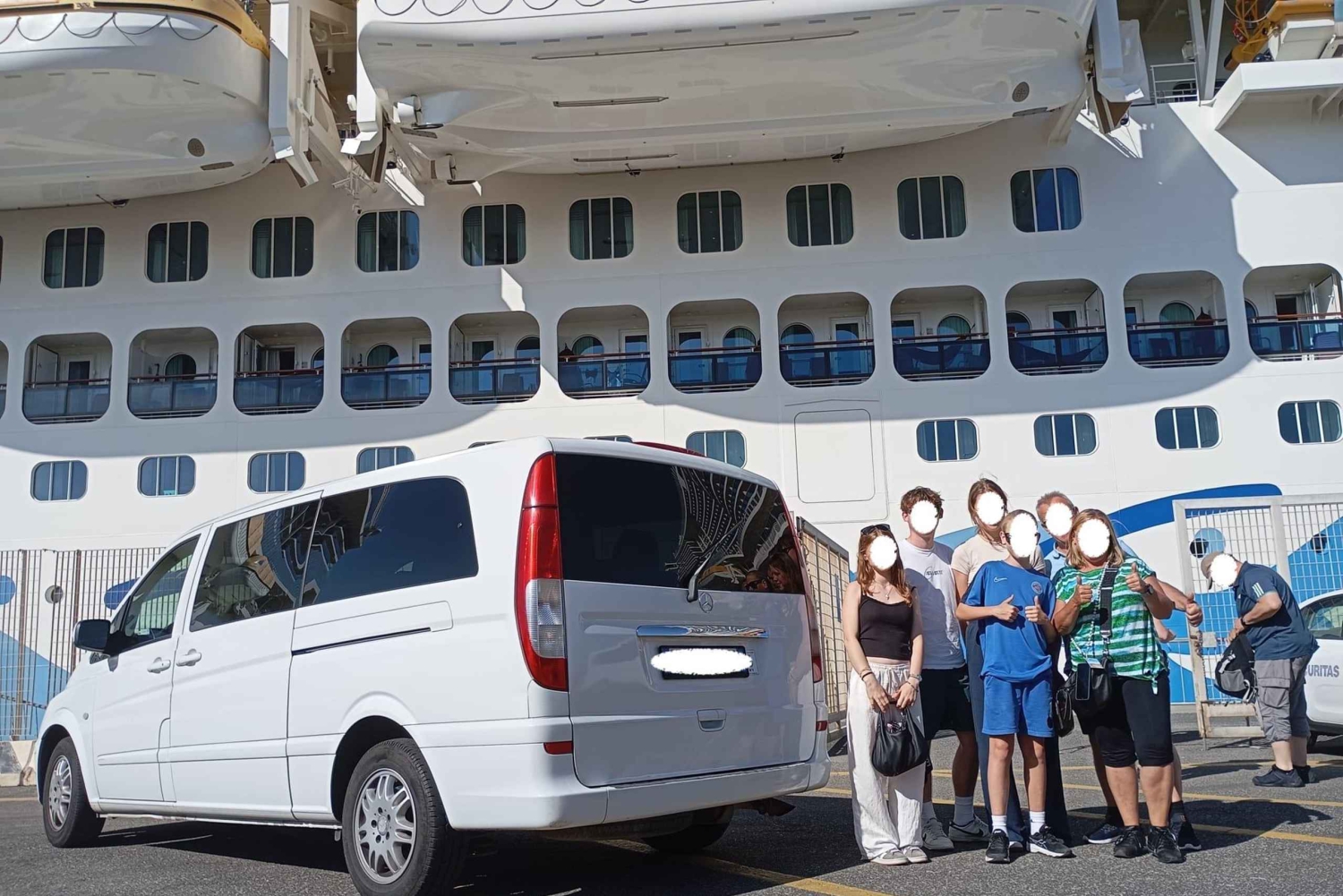 Civitavecchia: Recorrido por lo más destacado de Roma para cruceristas