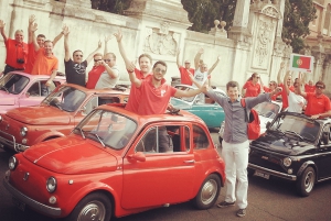 Roma: tour di 3 ore in Fiat 500 d'epoca