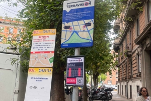 Fiumicino: Bussikuljetus Vatikaaniin/Vatikaanista (suora)