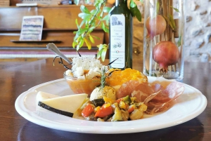 Au départ de Rome : Visite d'une demi-journée à Frascati avec déjeuner à la ferme