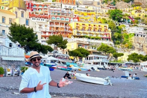 From Rome: Pompeii, Amalfi Coast and Positano Day Trip