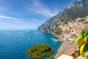 Von Rom aus: Tagestour Positano, Amalfiküste und Sorrent