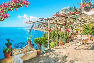 Von Rom aus: Tagestour Positano, Amalfiküste und Sorrent