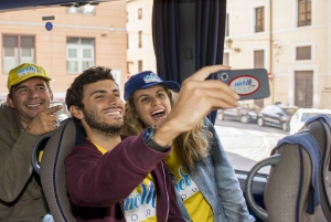 De Roma: Traslado de ida e volta ao Tivoli com ingressos