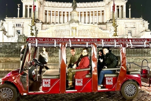 Экскурсия на гольф-каре: экспресс-тур по ночному Риму