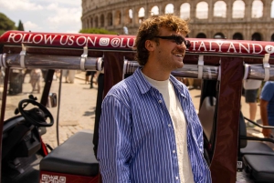 Visite en voiturette de golf : les incontournables de Rome