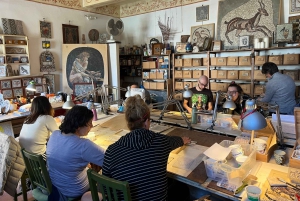 Mosaic-Making Workshop in Rome's Trastevere