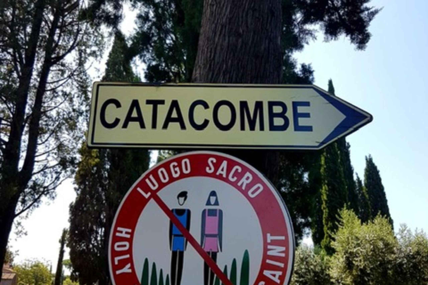 Rom: Appian Way und Katakomben VIP Tour mit Abholung vom Hotel