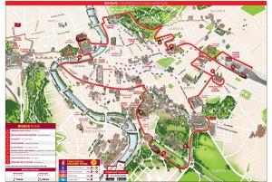 ローマビッグバス ホップオン、ホップオフ オープントップ観光ツアー