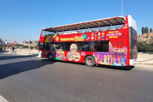 Rom: Stadens höjdpunkter Nattrundtur med öppen toppbuss