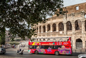 Rome: City Sightseeing Hop-on Hop-off Bus with Audioguide