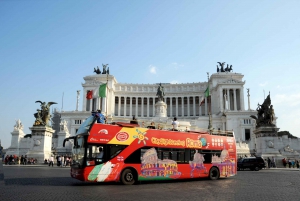 Rome: City Sightseeing Hop-on Hop-off Bus with Audioguide