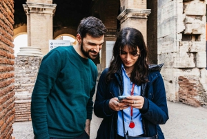 Rome: Colosseum, Forum, Palatine Hill Entry & Audioguide App