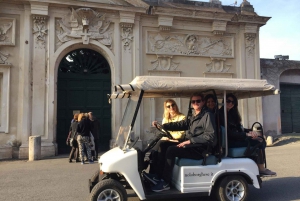 Rome: Evening Golf Cart Tour with Drinks