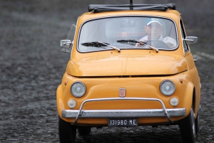 Roma: Fiat Cinquecento Vintage Photography Service