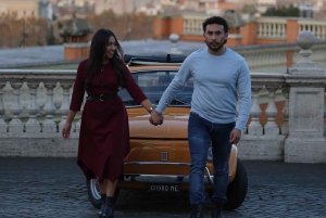 Roma: Fiat Cinquecento Vintage Photography Service