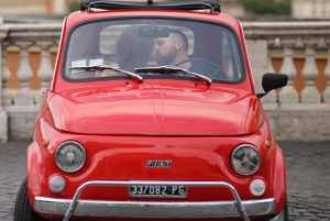 Roma: Fiat Cinquecento Vintage Photography Service