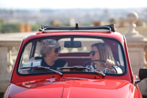 Roma: Fiat Cinquecento Vintage Photography Service