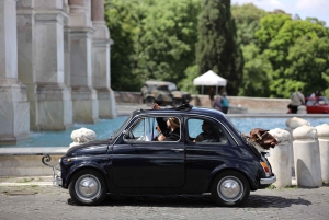 Roma: Fiat Cinquecento Vintage Photography Service