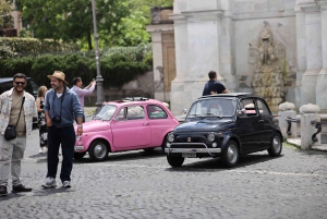 Roma: Fiat Cinquecento Vintage Photography Service