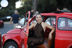 Roma: Fiat Cinquecento Vintage Photography Service