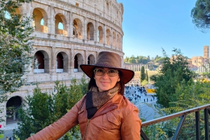 ローマ：コロッセオからフォロ・ロマーノまでのガイド付き屋外ツアーをご案内いたします。