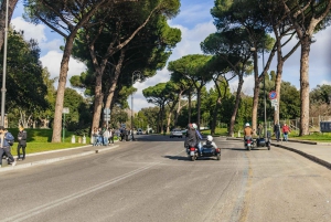 Rome: Highlights Vespa Sidecar Tour with Coffee and Gelato
