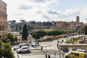 Rome: Highlights Vespa Sidecar Tour with Coffee and Gelato