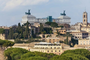 Rome: Highlights Vespa Sidecar Tour with Coffee and Gelato
