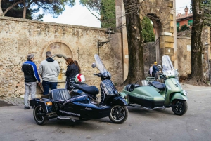 Rome: Highlights Vespa Sidecar Tour with Coffee and Gelato
