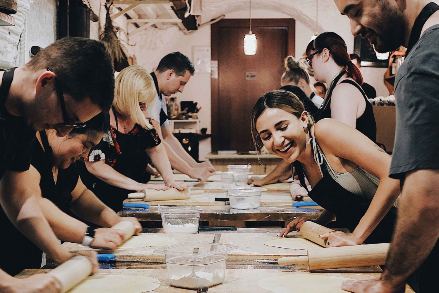 Rom: Pastatillverkning med vinprovning och middag i Frascati