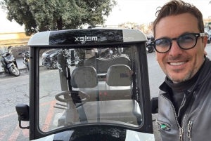 Roma: cidade imperial, passeio privado de carrinho de golfe e recolha no hotel.