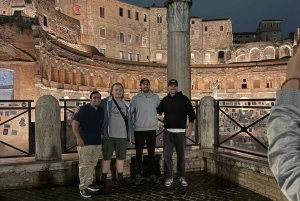 Roma: cidade imperial, passeio privado de carrinho de golfe e recolha no hotel.