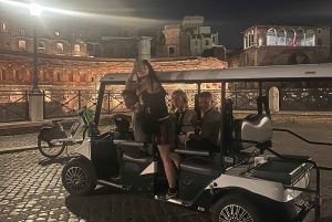 Roma: cidade imperial, passeio privado de carrinho de golfe e recolha no hotel.