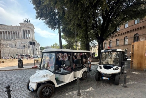 Roma: cidade imperial, passeio privado de carrinho de golfe e recolha no hotel.