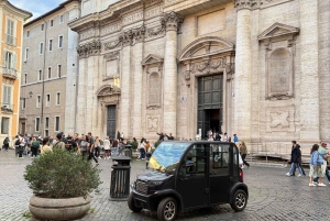 Roma: cidade imperial, passeio privado de carrinho de golfe e recolha no hotel.