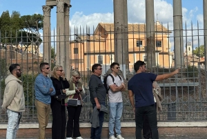 Roma: cidade imperial, passeio privado de carrinho de golfe e recolha no hotel.