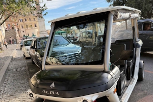 Roma: cidade imperial, passeio privado de carrinho de golfe e recolha no hotel.