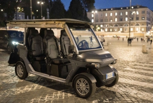 Roma: cidade imperial, passeio privado de carrinho de golfe e recolha no hotel.